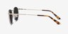 Rollin Noir Acetate-metalSoleil de Lunette de vue d'EyeBuyDirect, Vue de Côté