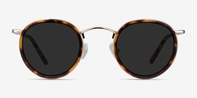 Critic Tortoise AcetateSunglass Frames from EyeBuyDirect, Front View