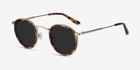 Critic Écailles Acétate Soleil de Lunette de vue d'EyeBuyDirect, Vue d'Angle