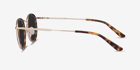 Critic Écailles Acétate Soleil de Lunette de vue d'EyeBuyDirect, Vue de Côté