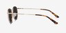 Critic Tortoise AcetateSunglass Frames from EyeBuyDirect, Side View