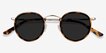 Critic Tortoise AcetateSunglass Frames from EyeBuyDirect, Closed View