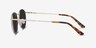 Critic Black Acetate-metalSunglass Frames from EyeBuyDirect, Side View