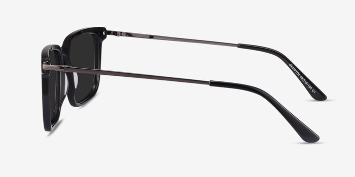 Griffith Black Acetate-metal Sunglass Frames from EyeBuyDirect