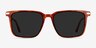 Griffith Light Tortoise Acetate-metalSunglass Frames from EyeBuyDirect, Front View