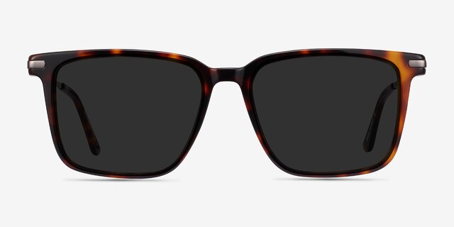 Griffith Tortoise Acetate-metalSunglass Frames from EyeBuyDirect, Front View