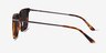 Griffith Tortoise Acetate-metalSunglass Frames from EyeBuyDirect, Side View