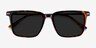 Griffith Tortoise Acetate-metalSunglass Frames from EyeBuyDirect, Closed View