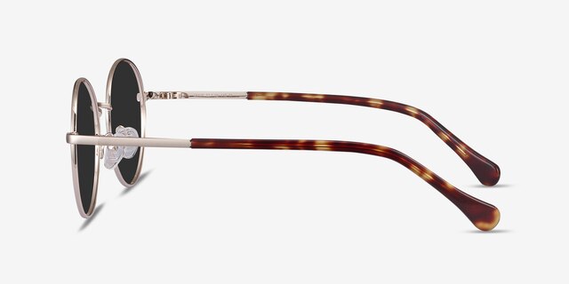 Grasp Gold Acetate-metalSunglass Frames from EyeBuyDirect, Side View