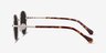 Grasp Gold Acetate-metalSunglass Frames from EyeBuyDirect, Side View