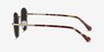 Grasp Bronze Acetate-metalSunglass Frames from EyeBuyDirect, Side View
