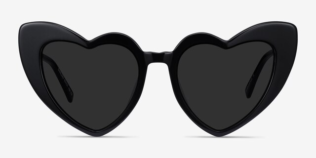 Darling Black Acetate-metalSunglass Frames from EyeBuyDirect, Front View