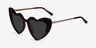Darling Tortoise Acetate-metalSunglass Frames from EyeBuyDirect, Angle View