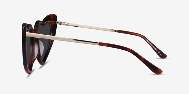 Darling Tortoise Acetate-metalSunglass Frames from EyeBuyDirect, Side View
