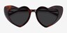 Darling Tortoise Acetate-metalSunglass Frames from EyeBuyDirect, Closed View