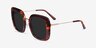 Canopy Tortoise Acetate-metalSunglass Frames from EyeBuyDirect, Angle View