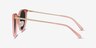 Crush Coral Acetate-metalSunglass Frames from EyeBuyDirect, Side View