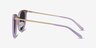 Crush Lavender Acetate-metalSunglass Frames from EyeBuyDirect, Side View