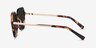 Olga Tortoise & Gold Acetate-metalSunglass Frames from EyeBuyDirect, Side View