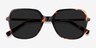 Olga Tortoise & Gold Acetate-metalSunglass Frames from EyeBuyDirect, Closed View