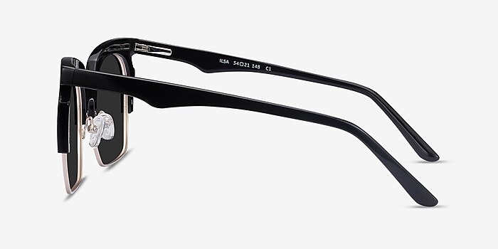 Ilsa Black Acetate-metal Sunglass Frames from EyeBuyDirect