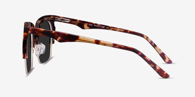 Ilsa Écailles Acetate-metalSoleil de Lunette de vue d'EyeBuyDirect, Vue de Côté