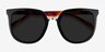 Shannon Black & Tortoise AcetateSunglass Frames from EyeBuyDirect, Closed View