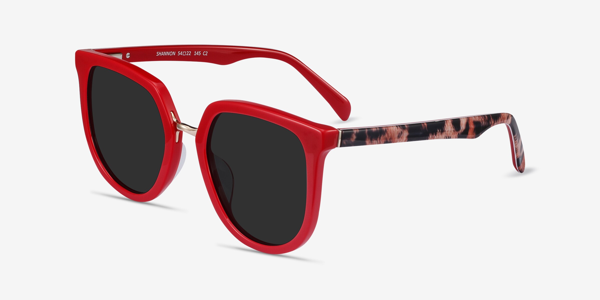 red leopard sunglasses