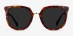 Shannon Tortoise AcetateSunglass Frames from EyeBuyDirect, Front View