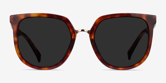 Shannon Tortoise AcetateSunglass Frames from EyeBuyDirect, Front View