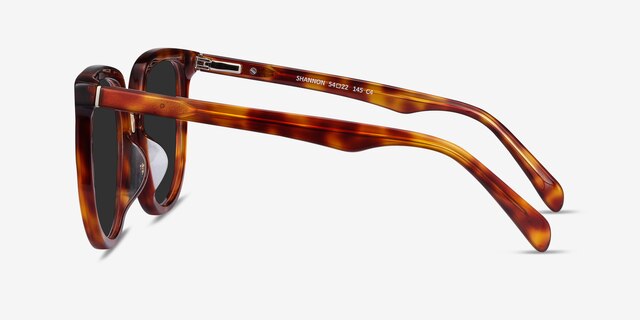 Shannon Tortoise AcetateSunglass Frames from EyeBuyDirect, Side View
