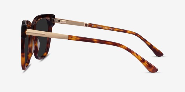 Erica Tortoise Acetate-metalSunglass Frames from EyeBuyDirect, Side View