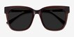 Erica Coffee Acetate, MetalSunglass Frames from EyeBuyDirect, Closed View