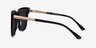 Erica Black Acetate-metalSunglass Frames from EyeBuyDirect, Side View