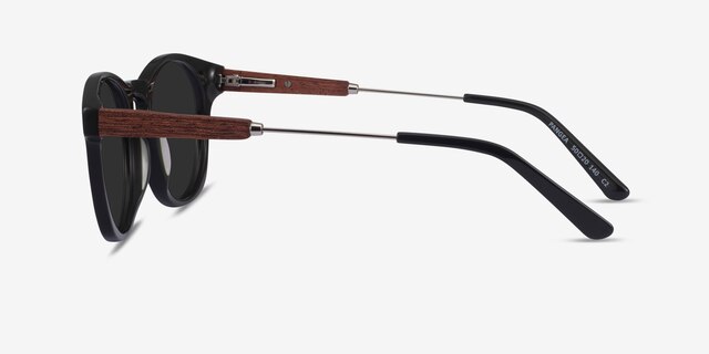 Pangea Dark Green AcetateSunglass Frames from EyeBuyDirect, Side View