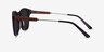 Pangea Aubergine AcetateSunglass Frames from EyeBuyDirect, Side View