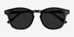 Pangea Aubergine MetalSunglass Frames from EyeBuyDirect, Closed View