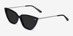 Santa Cruz Black AcetateSunglass Frames from EyeBuyDirect, Angle View