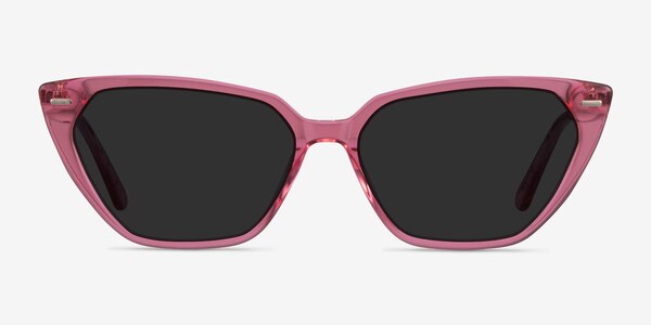 Santa Cruz Clear Pink Acetate Sunglass Frames