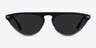 Satellite Clear Gray AcetateSunglass Frames from EyeBuyDirect, Front View