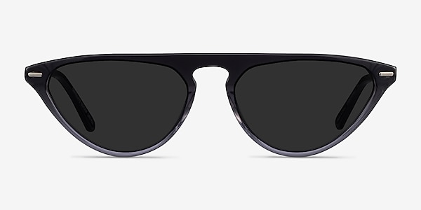 Satellite Clear Gray Acetate Sunglass Frames