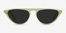 Satellite Clear Yellow AcetateSunglass Frames from EyeBuyDirect, Front View