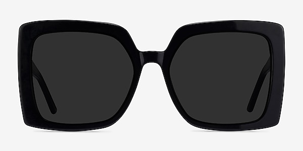 Hollywood Black Acetate Sunglass Frames