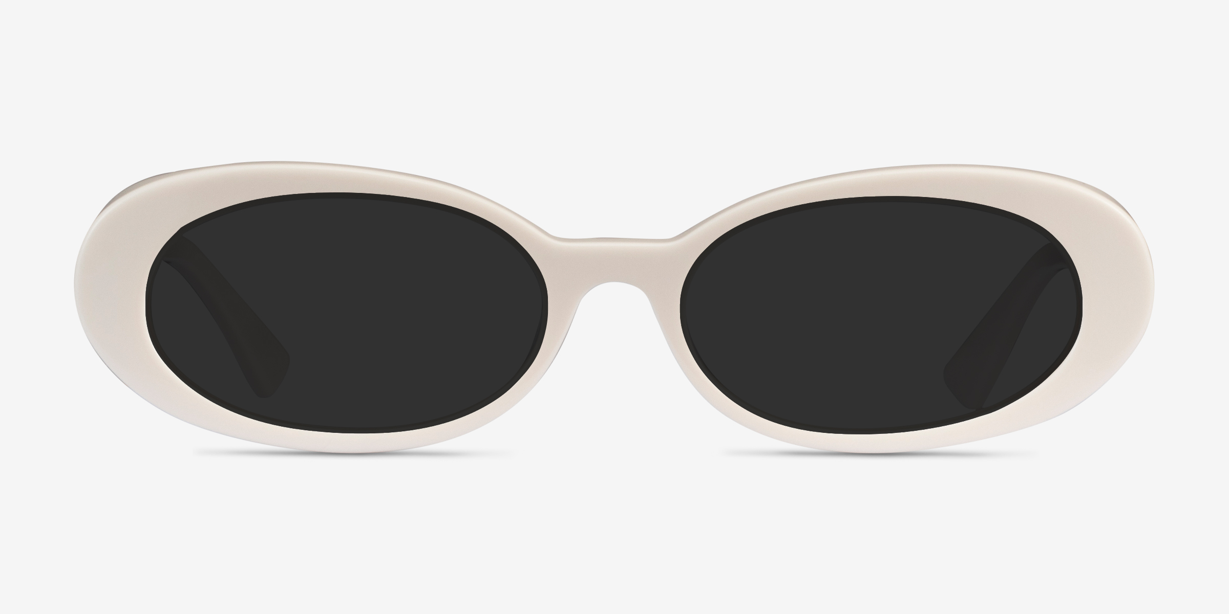 Winona - Oval Beige Frame Sunglasses For Women | Eyebuydirect