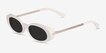 Winona Beige AcetateSunglass Frames from EyeBuyDirect, Angle View