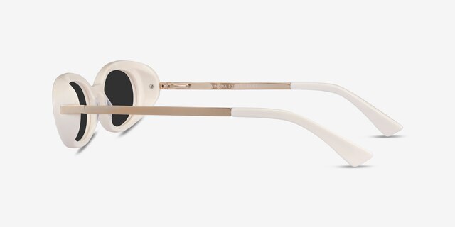 Winona Beige AcetateSunglass Frames from EyeBuyDirect, Side View