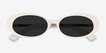 Winona Beige AcetateSunglass Frames from EyeBuyDirect, Closed View