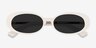 Winona Beige AcetateSunglass Frames from EyeBuyDirect, Closed View