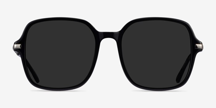 Salvador Black Acetate Sunglass Frames from EyeBuyDirect