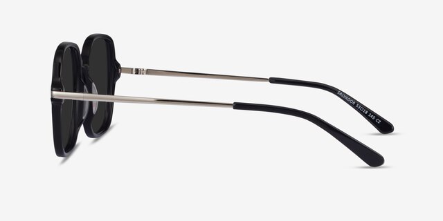 Salvador Black AcetateSunglass Frames from EyeBuyDirect, Side View
